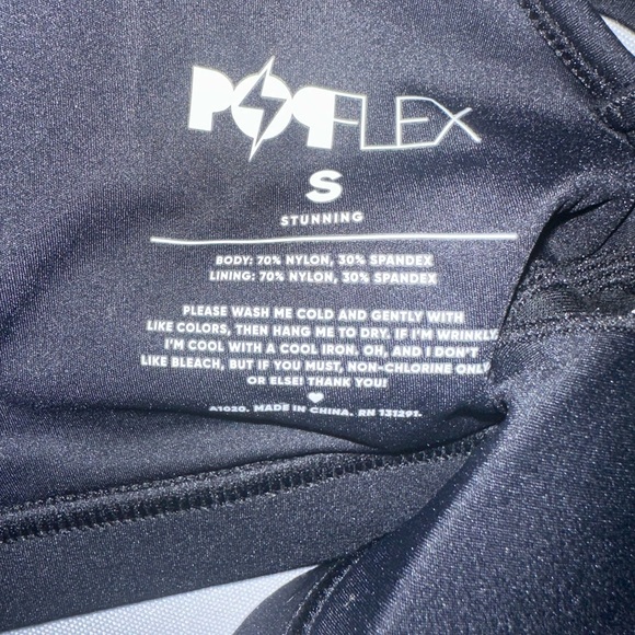 Popflex corset black bra size small NWT - Picture 3 of 4